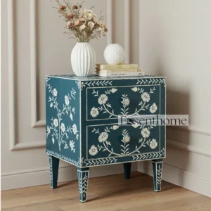 Rajasthani Bone Inlay Nightstand