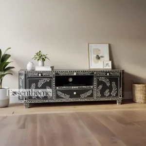 Bone Inlay Media Console - Flolar