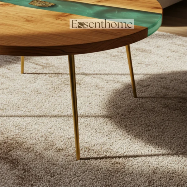 Wooden Coffee Table - Essenthome - Image 5