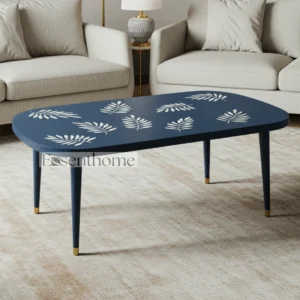 Blue Bone Inlay Coffee Table – Center Table