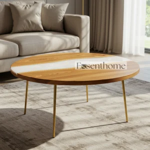 Essenthome Round centre table - Wooden