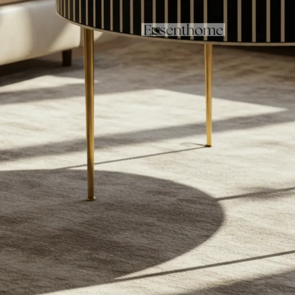 Handcrafted Bone Inlay Coffee Table - Image 3