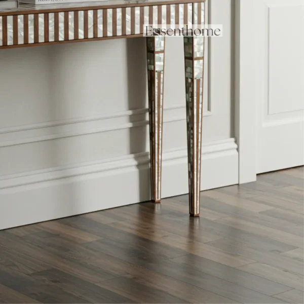 Mother of Pearl Inlay Console Table ? Handmade Narrow Entryway Table by Essenthome - Image 5