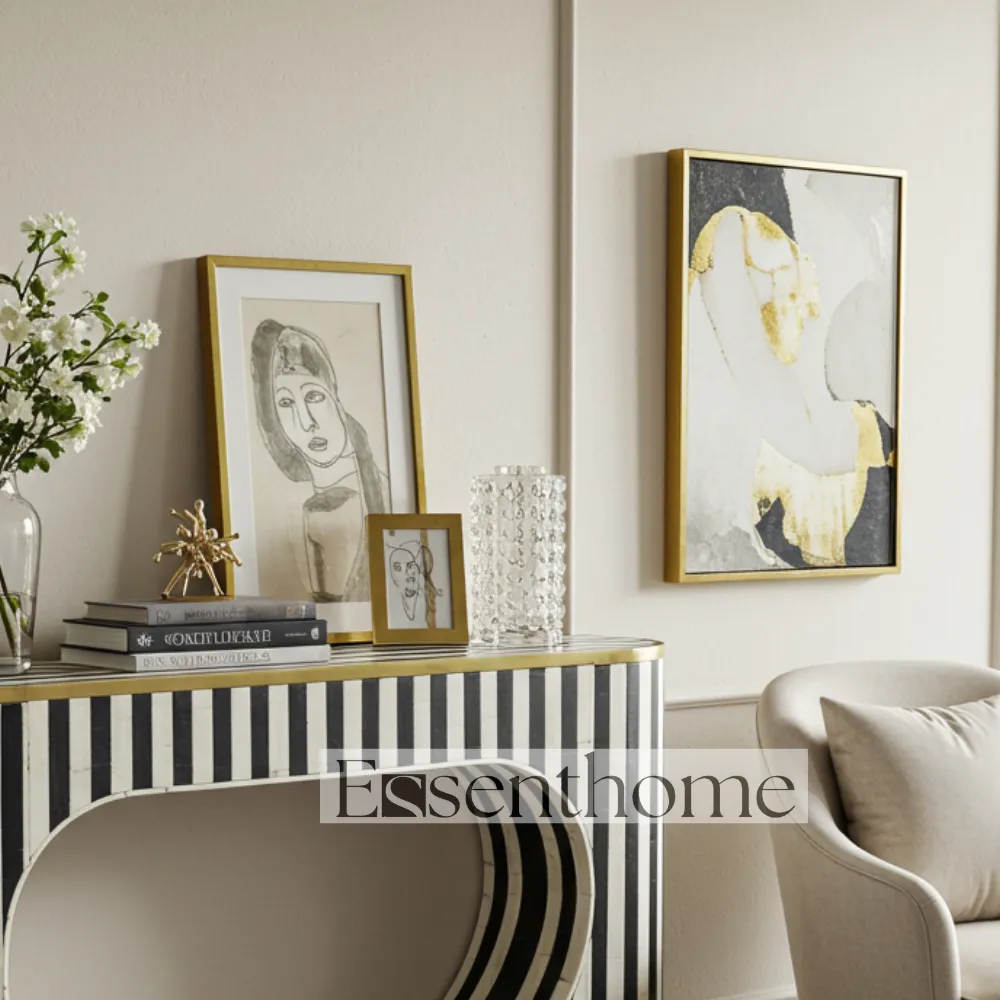 Bone console table for entryway - Image 4