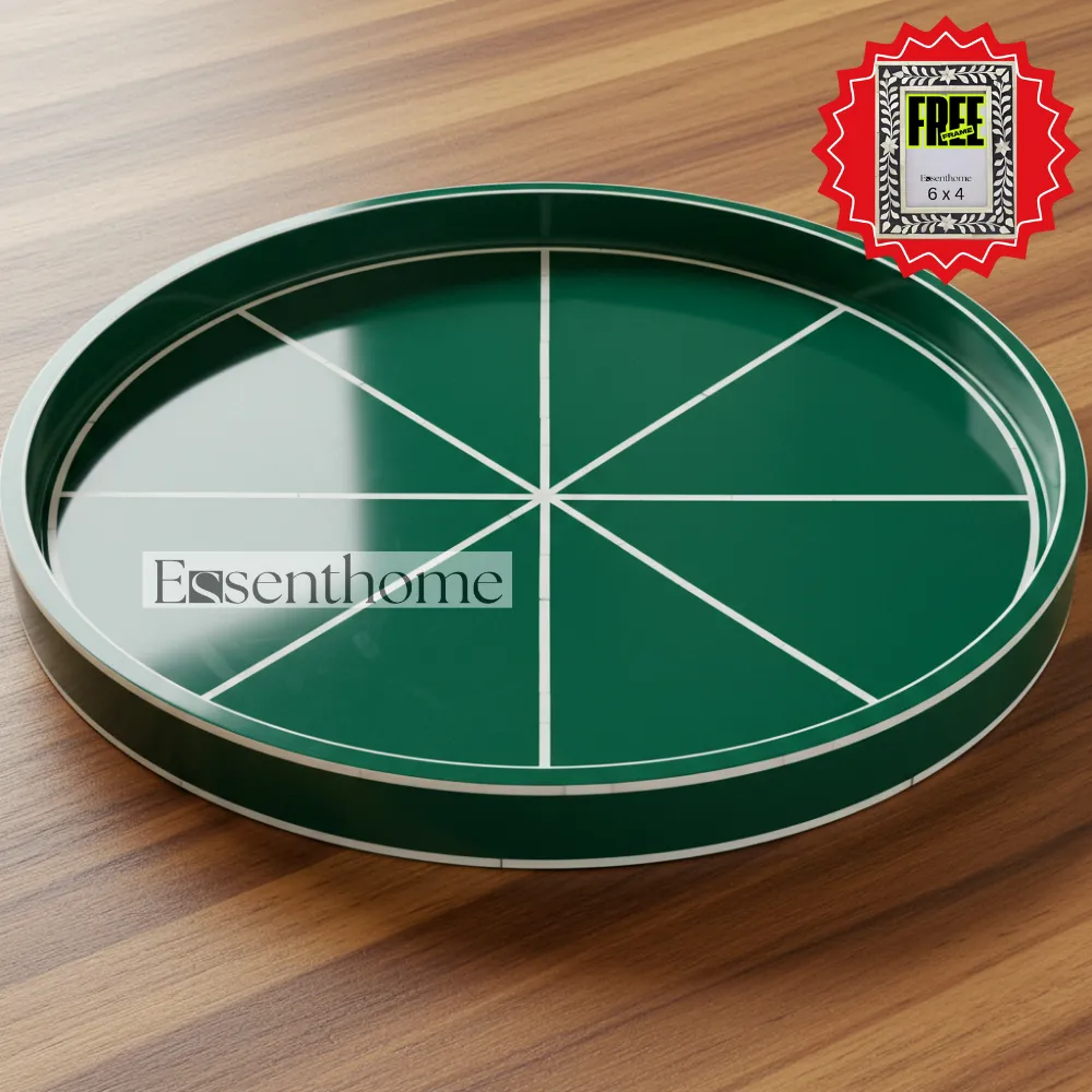 Essenthome Indian Bone Inlay Tray