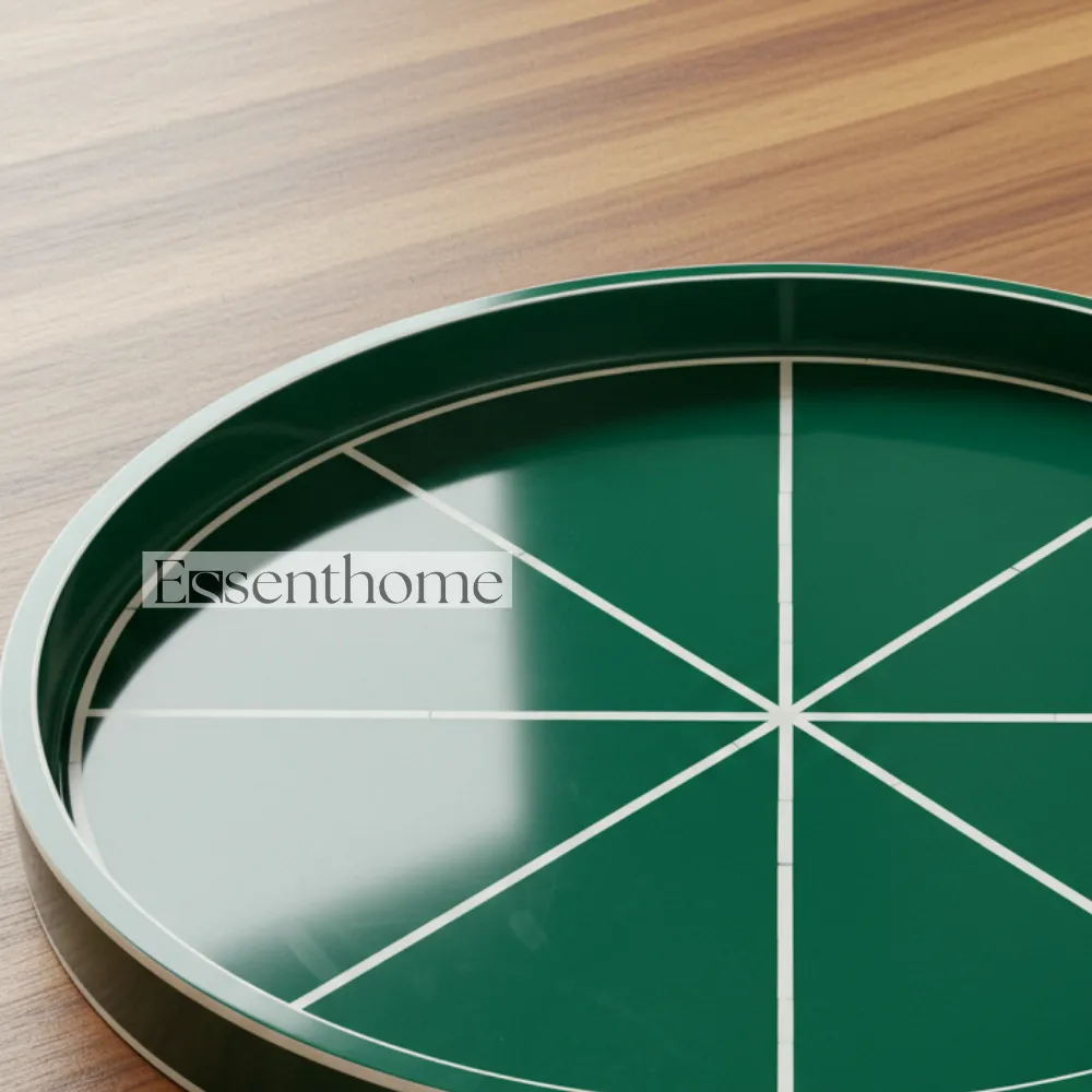 Essenthome Indian Bone Inlay Tray - Image 2