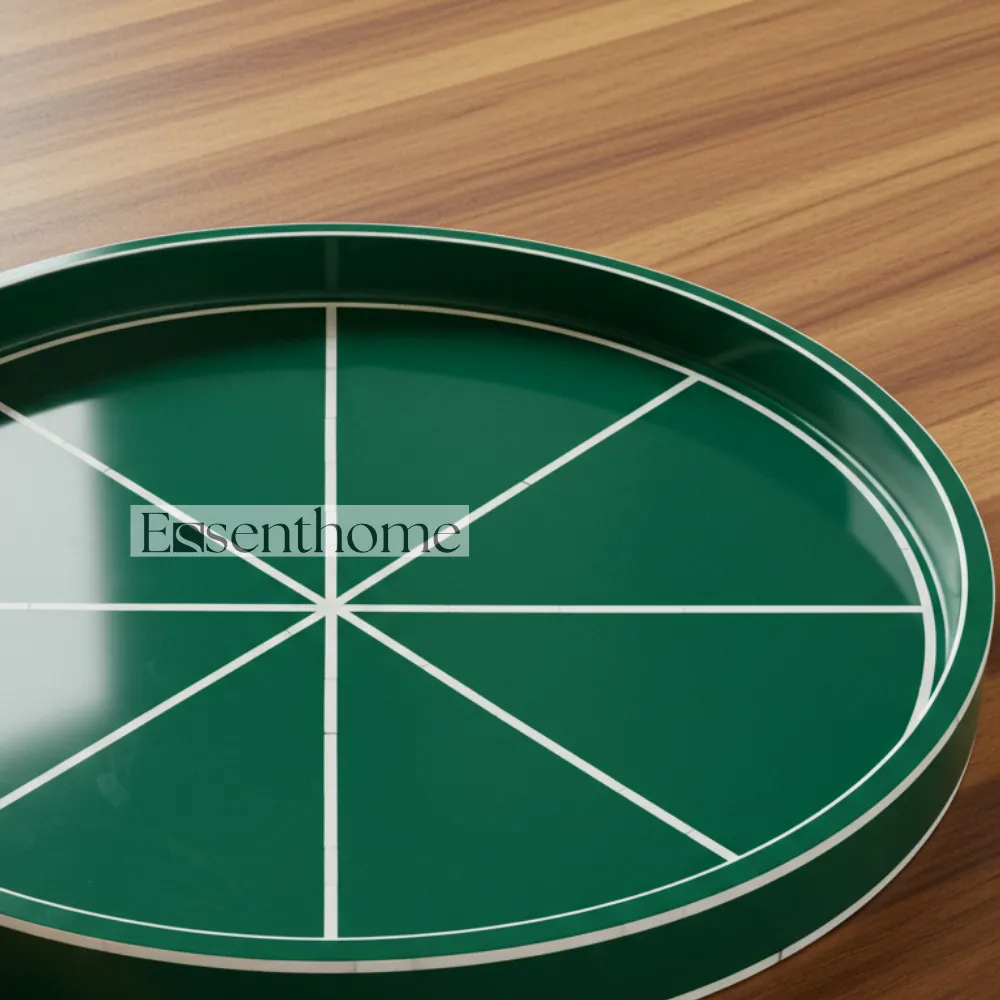 Essenthome Indian Bone Inlay Tray - Image 3