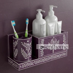Luxury Purple Bathroom Organizer Rack - Flolar